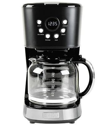 Haden Haden HADEN Drip Coffee Maker 12 Cup Countertop Coffee Machine for Home with Glass Coffee Carafe