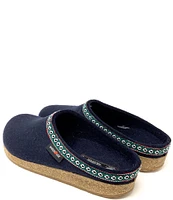 HAFLINGER Grizzly Wool Felt Clogs