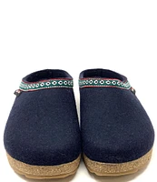 HAFLINGER Grizzly Wool Felt Clogs