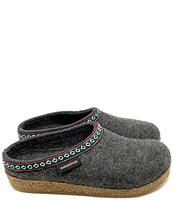 HAFLINGER Grizzly Wool Felt Clogs