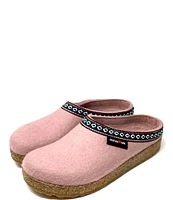 HAFLINGER Grizzly Wool Felt Clogs