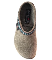 HAFLINGER Grizzly Wool Felt Clogs