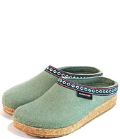 HAFLINGER Grizzly Wool Felt Clogs