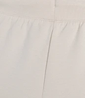 Half Moon by Modern Movement Knit Drawstring Tie Closure Coordinating Lounge Shorts