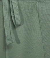 Half Moon by Modern Movement Knit Drawstring Tie Closure Coordinating Lounge Shorts