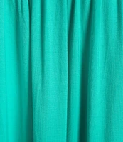 Half Moon by Modern Movement Solid Strapless Knit Tunic