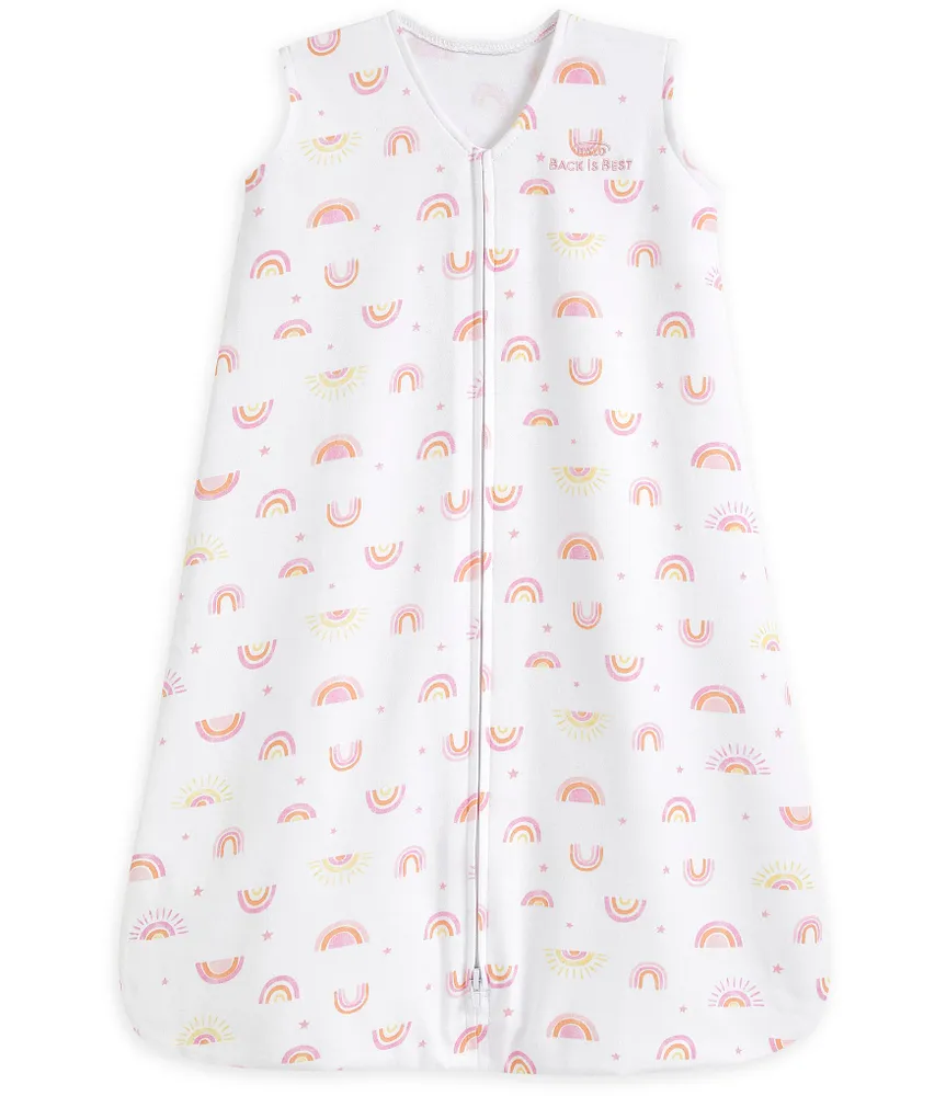 HALO Baby Girls Newborn-18 Months Sunshine Rainbows Sleepsack Wearable Blanket