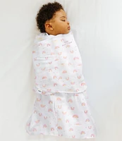 Halo Baby Newborn-6 Months Swaddle Wearable Blanket - Sunshine Rainbows