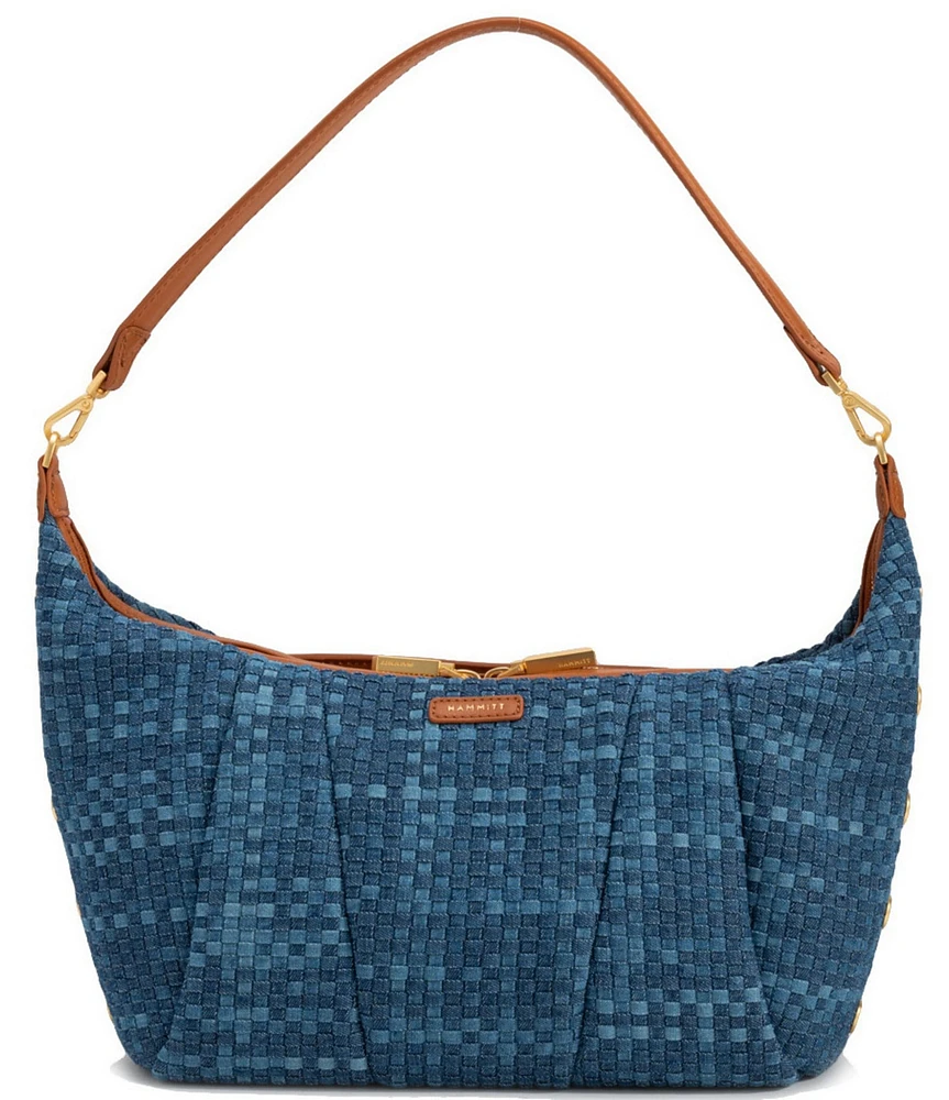 Hammitt Morgan Green Room Suede Shoulder Bag
