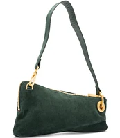 Hammitt Nash Pochette Suede Brushed Gold Shoulder Bag