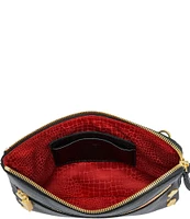 Hammitt Nash Small Convertible Leather Red Zipper Crossbody Bag