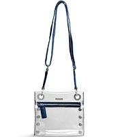 Hammitt Tony Small Clear Grommet Studded Zip Crossbody Bag