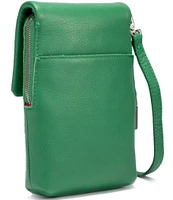 Hammitt VIP Lime Zest/Brushed Silver Mobile Crossbody Bag