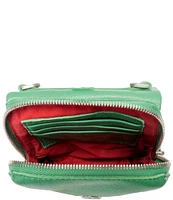 Hammitt VIP Lime Zest/Brushed Silver Mobile Crossbody Bag