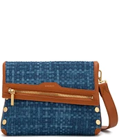 Hammitt VIP Mosaic Denim/Brushed Gold Crossbody Bag