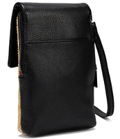Hammitt VIP Raffia Gunmetal Mobile Crossbody Bag