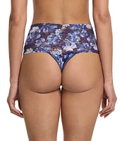 Hanky Panky Bring Me Flowers Retro Lace Thong Panty