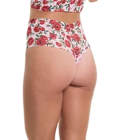 Hanky Panky Bring Me Flowers Retro Lace Thong Panty