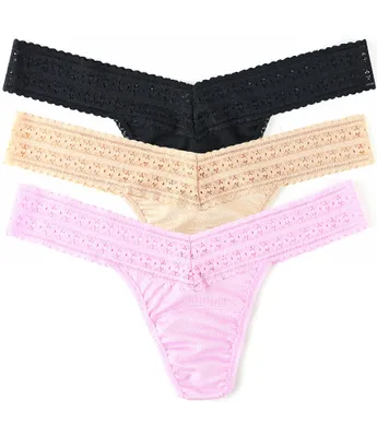 Hanky Panky DreamEase Low Rise Thong 3-Pack