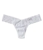 Hanky Panky I Do Low Rise Thong