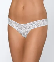 Hanky Panky Mrs. Low-Rise Floral Lace Thong