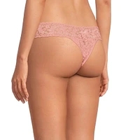 Hanky Panky Original Rise Solid Lace Thongs 3-Pack