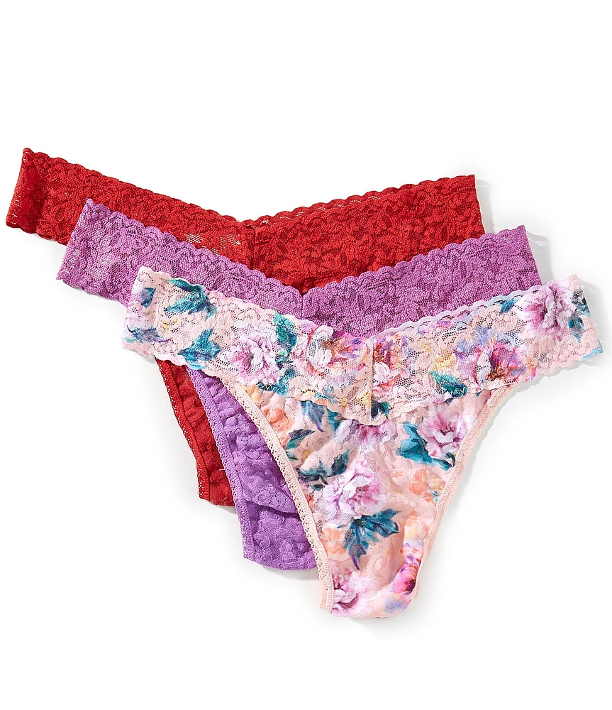 Hanky Panky Original Rise Thongs 3-Pack