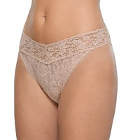 Hanky Panky Plus Size Original Rise Lace Thong