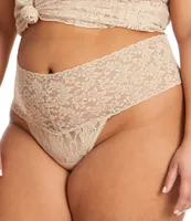 Hanky Panky Plus Size Retro Lace Thong