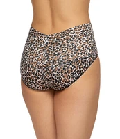 Hanky Panky Retro Signature Lace Leopard Print Panty