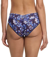 Hanky Panky Signature Lace Floral Printed V-Kini