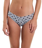 Hanky Panky Signature Lace Floral Printed V-Kini