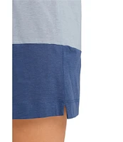 Hanro Laura Short Sleeve V-Neck Knit Nightshirt