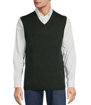 Hart Schaffner Marx Big & Tall Merino Wool Vest