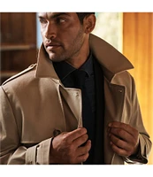 Hart Schaffner Marx Brockport Stretch Trench Coat