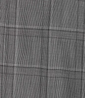 Hart Schaffner Marx Chicago Classic Fit Flat Front Plaid Pattern 2-Piece Suit
