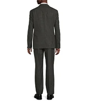 Hart Schaffner Marx Chicago Classic Fit Flat Front Solid Linen Blend 2-Piece Suit