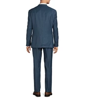 Hart Schaffner Marx Chicago Classic Fit Single-Breasted Flat Front Solid 2-Piece Suit