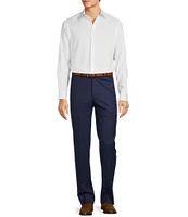 Hart Schaffner Marx Chicago Classic Fit Flat Front Super Stretch Pre-Tailored Dress Pants