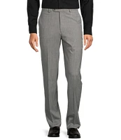 Hart Schaffner Marx Chicago Classic Fit Flat Front Super Stretch Pre-Tailored Dress Pants