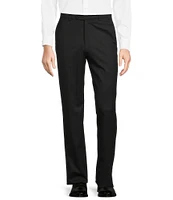 Hart Schaffner Marx Classic Fit Flat Front Solid Dress Pants