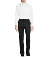 Hart Schaffner Marx Classic Fit Flat Front Solid Dress Pants