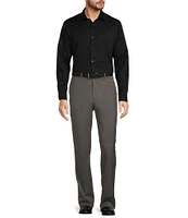 Hart Schaffner Marx Chicago Classic Fit Flat Front Super Stretch Pre-Tailored Dress Pants