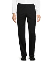 Hart Schaffner Marx Classic Fit Flat Front Solid Dress Pants