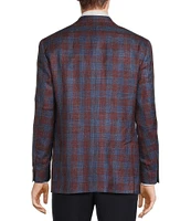 Hart Schaffner Marx Chicago Classic Fit Plaid Pattern Sport Coat