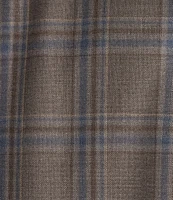 Hart Schaffner Marx Chicago Classic Fit Plaid Wool Sport Coat