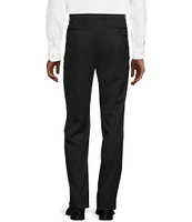 Hart Schaffner Marx Chicago Classic Fit Reverse Pleat Solid Dress Pants