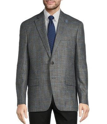 Hart Schaffner Marx Chicago Classic Fit Windowpane Sport Coat