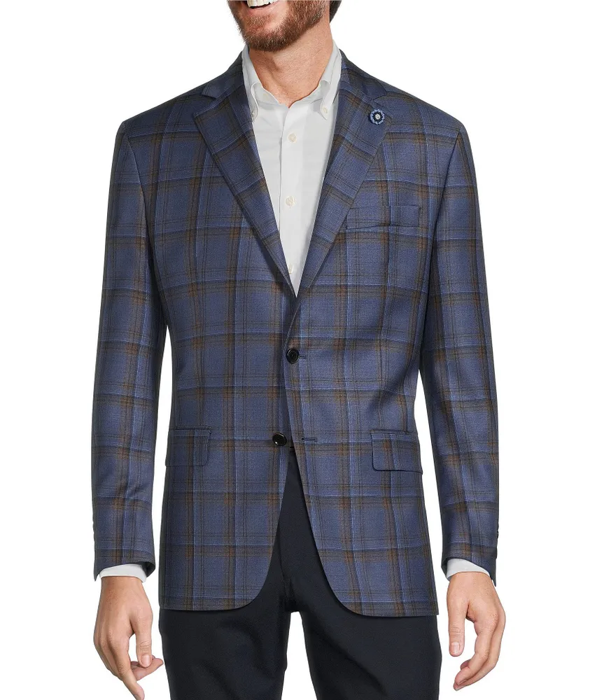 Hart Schaffner Marx Chicago Fit Plaid Sport Coat