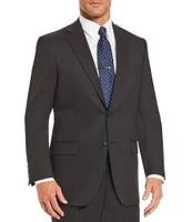 Hart Schaffner Marx Chicago Classic Fit Pleated Solid 2-Piece Suit